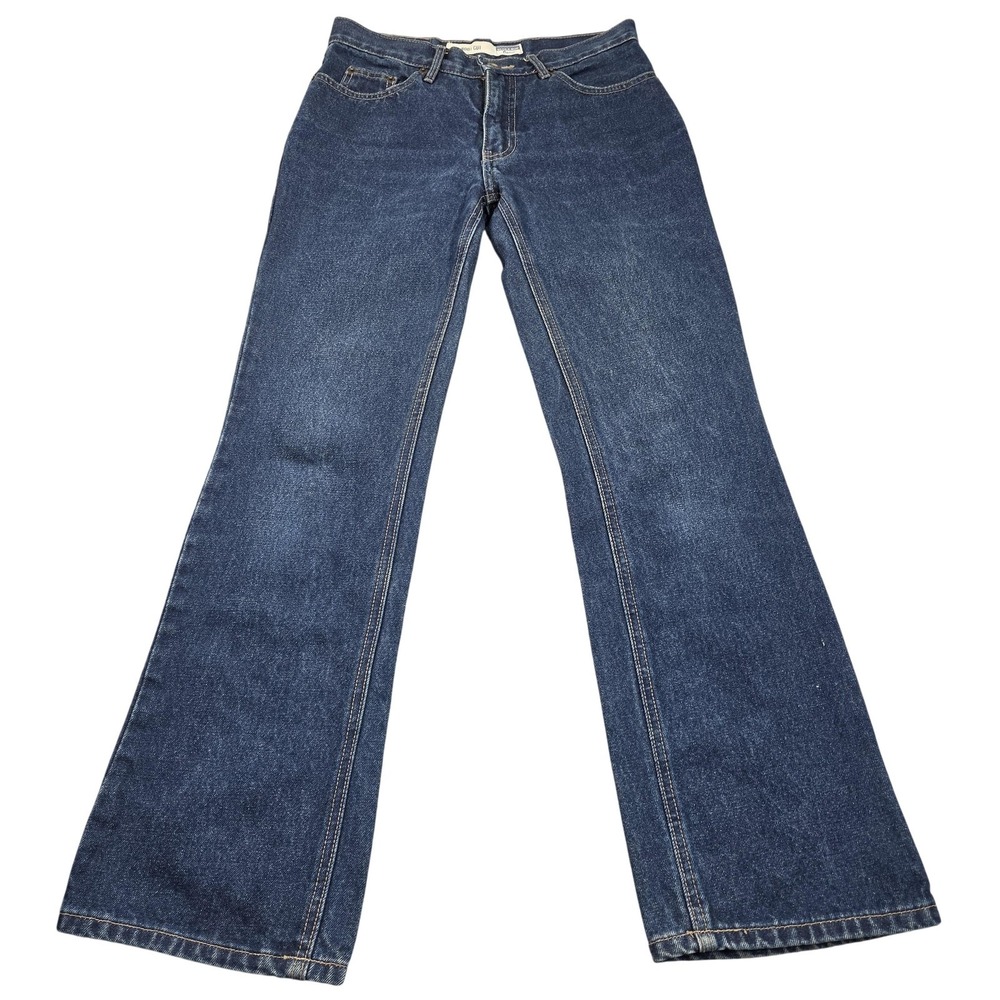 Bugle Boy Bootcut Jeans Womens 2 Blue Medium Wash Mid Rise Regular Denim 29x29